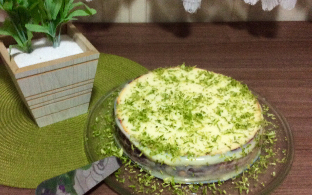 Torta de ricota com limão