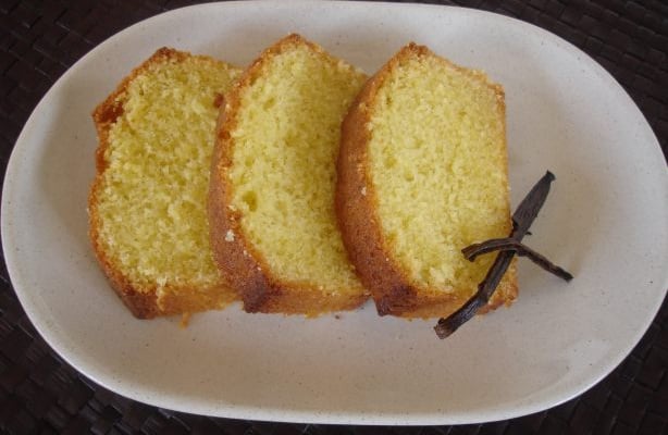 Bolo de Baunilha