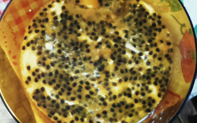 Mousse de maracujá fácil