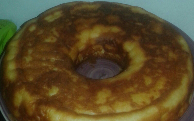 Bolo de leite simples