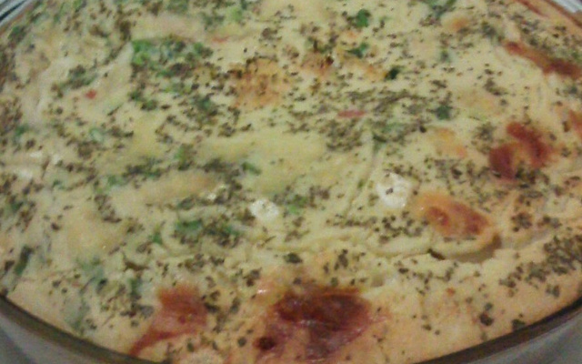 Torta de frango cremosa sem glúten