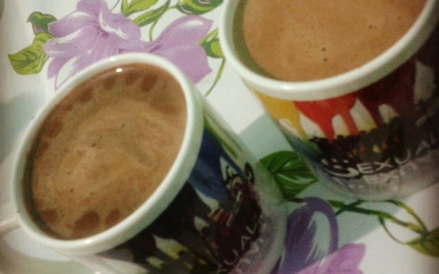 Chocolate quente cremoso