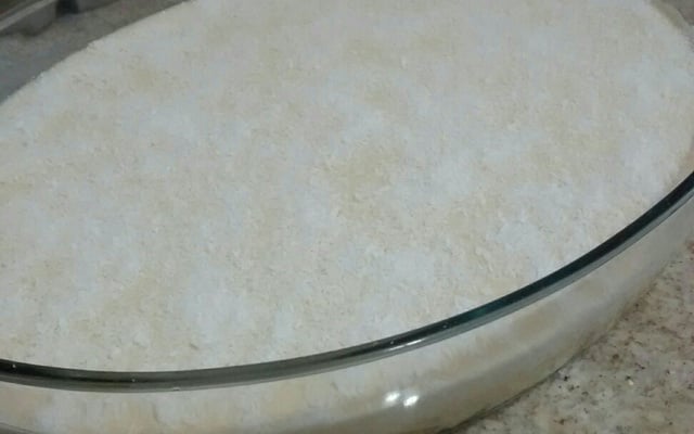 Pavê de abacaxi com coco