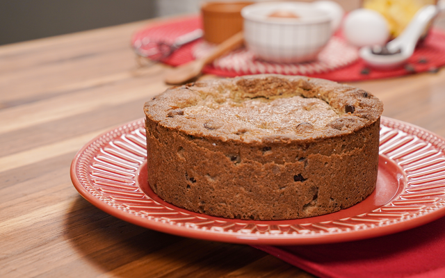 Torta cookie gigante recheada de Nutella com massa crocante