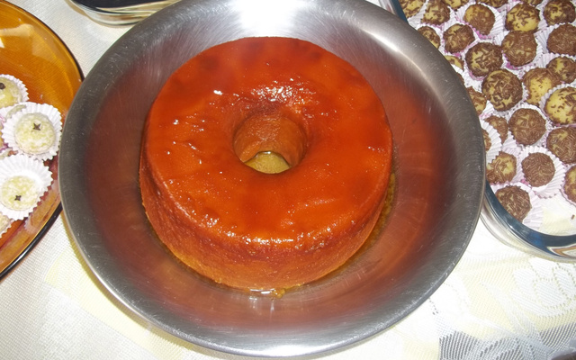 Pudim de batata-doce