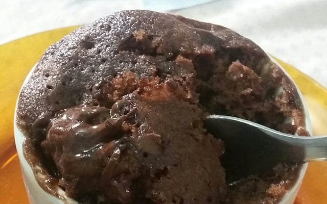 Bolo de caneca sem leite