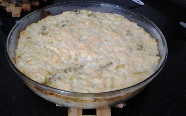 Souflé de repolho fácil e delicioso