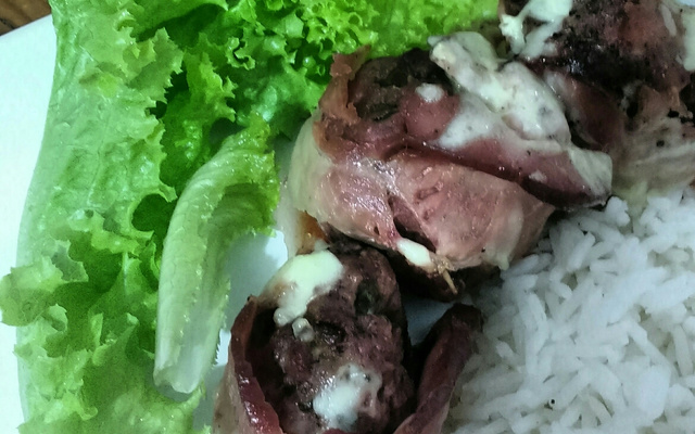 Medalhão de carne moída