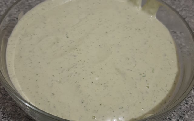 Maionese verde caseira simples