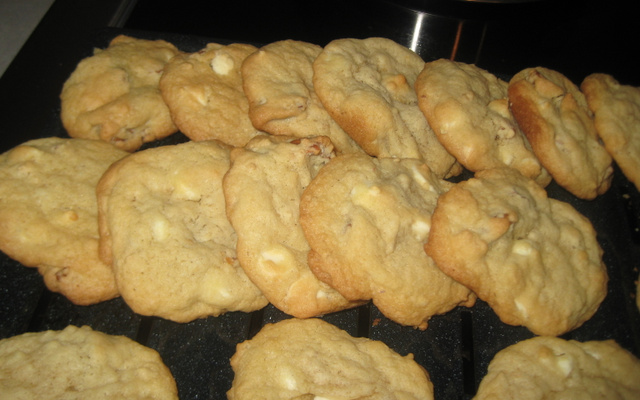 Cookie de chocolate branco