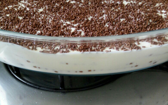 Torta de bolacha de café