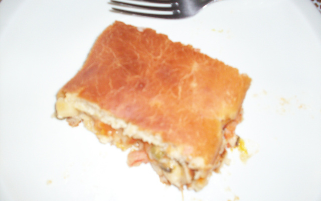Torta de camarão