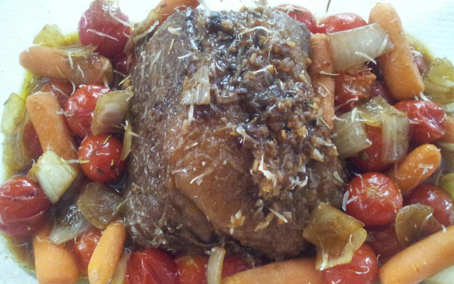 Alcatra ao molho de cerveja preta