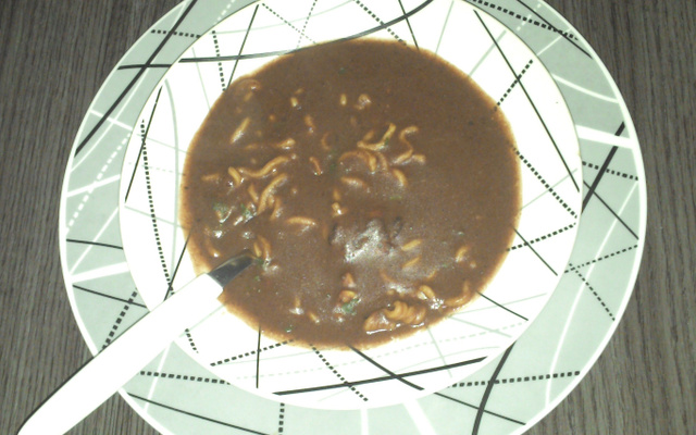 Sopa de feijão delícia