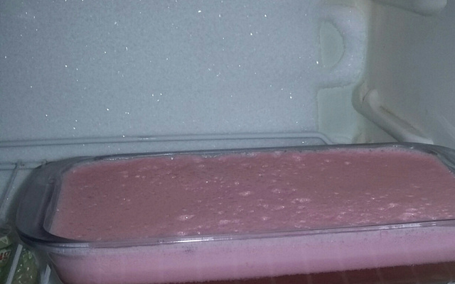 Sobremesa de gelatina