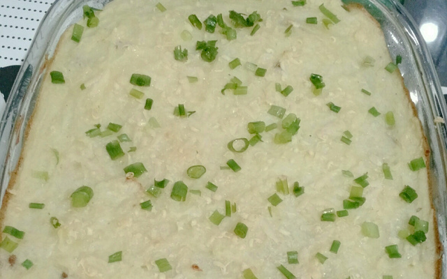 Escondidinho de arroz