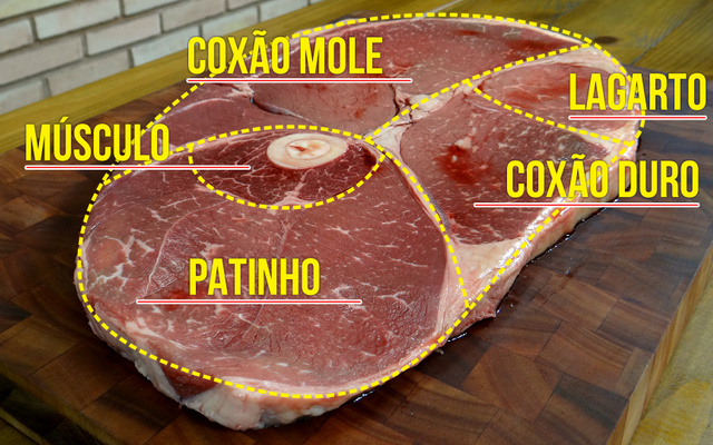 Bife capitão ou bife dos Flintstones