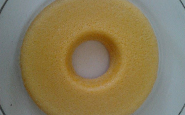 Bolo de milho no micro-ondas