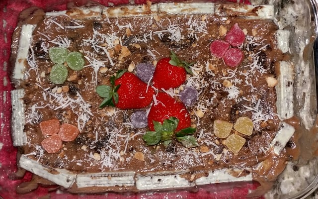 Torta de bolacha recheada