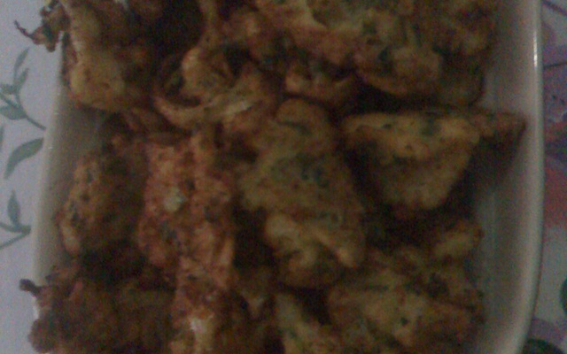 Bolinho de couve-flor