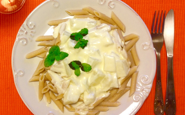 Macarrão com Melão