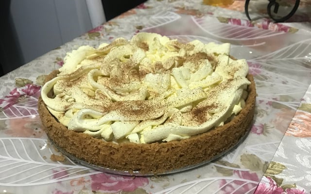 Torta de banana banoffee