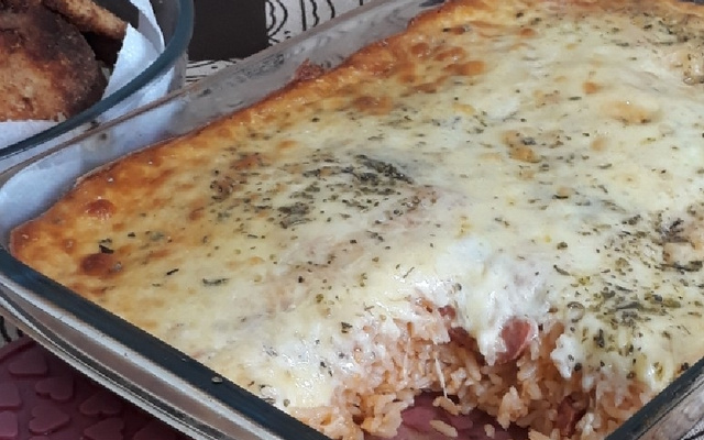 Arroz de forno rápido