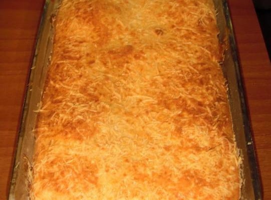 Torta de arroz velho