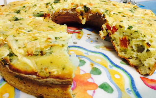 Bolo de repolho (tipo souflé)