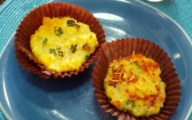 Bolinho de arroz diferente