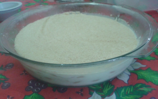 Pavê de farinha láctea