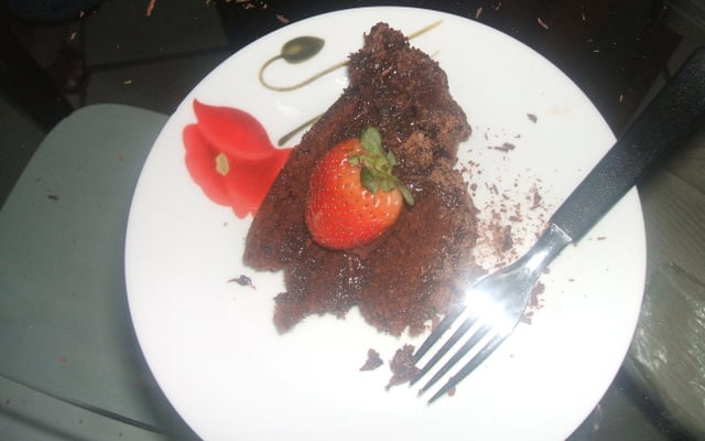 Bolo de chocolate e Nutella da Junia