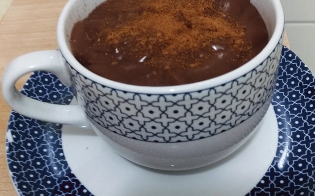 Chocolate quente super cremoso