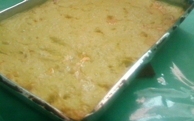 Peito de frango ao creme de milho