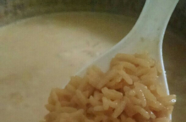 Arroz doce de coco queimado