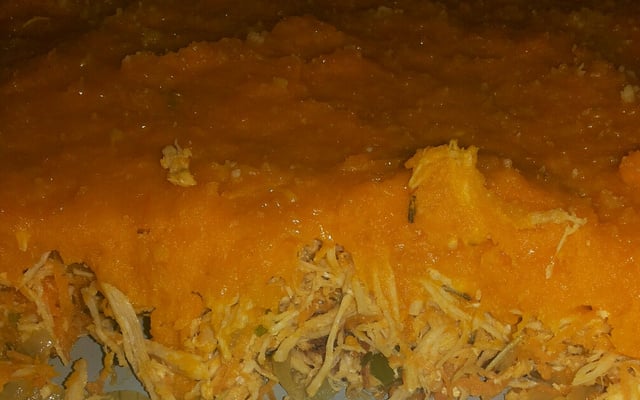 Purê de abobrinha com cenoura