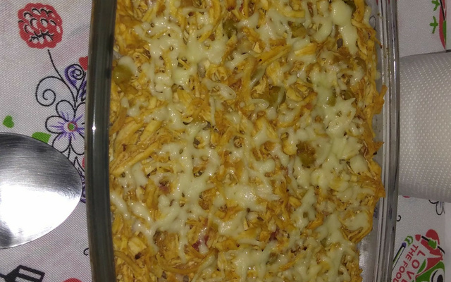 Arroz de forno com frango