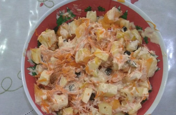 Salada crua