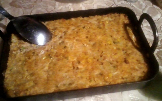 Torta de frango econômica