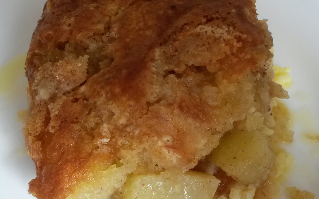 Torta preguiçosa de maçã