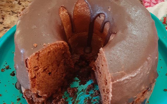 Cobertura para bolo de chocolate (casquinha)