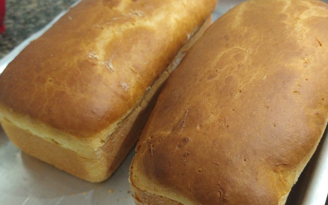 Pão caseiro de batedeira