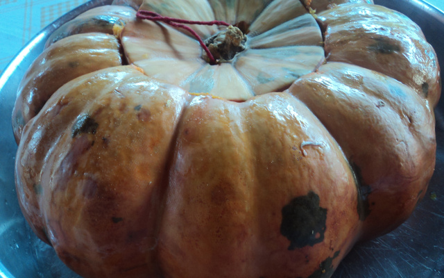 Carne de sol na moranga