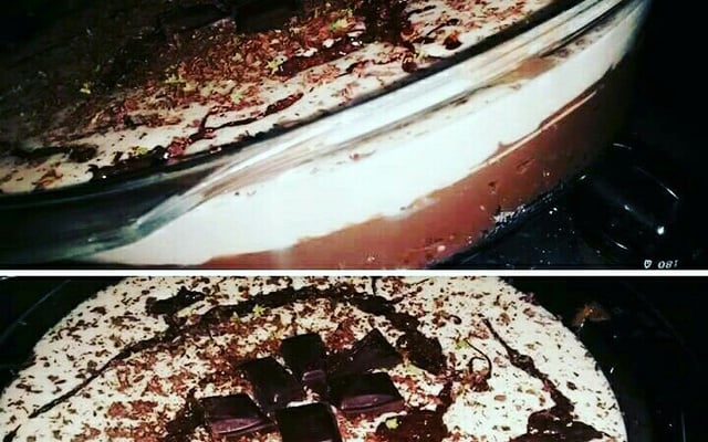 Torta de chocolate e limão