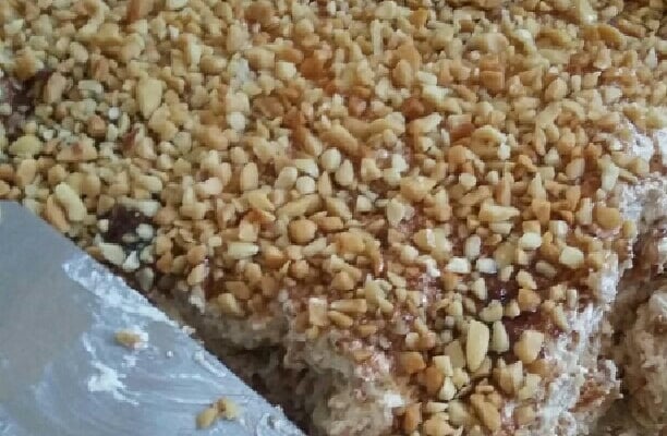 Torta Paulista (torta de amendoim)