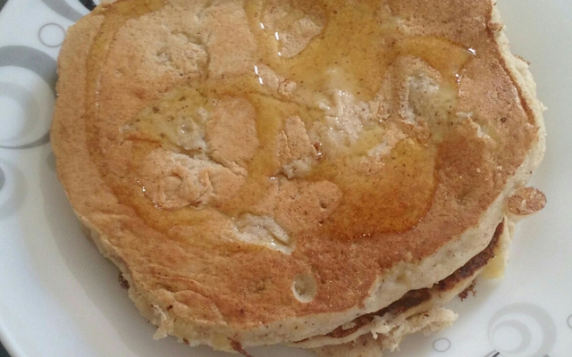 Panqueca de banana fit fácil