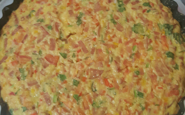 Omelete de forno rápido e fácil