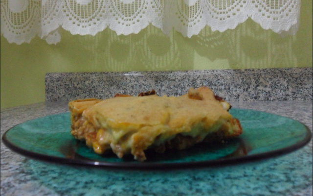 Torta salgada fácil de liquidificador