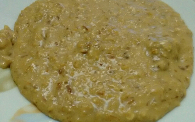 Mingau de aveia