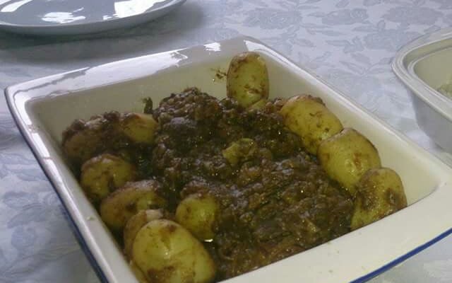 Alcatra na panela de pressão